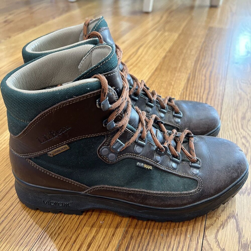 L.L. Bean Cresta Air 8000 Goretex Hiking Boots‎ Leather Mens 7 M, Womens 8.5 M